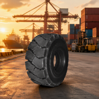 Pneu OTR diagonale à bande de roulement profonde 18.00-25 44PR 40PR avec carcasse renforcée, pneu de transpalette robuste pour manutention de conteneurs E4 IND-4