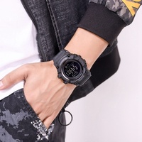 SKMEI nouveau mouvement de montre à écran LED électronique de sport professionnel populaire montre en or montre numérique Skmei personnalisée