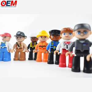 Figuras de Trabajadores de Material ABS Personalizadas con Articulaciones Móviles para Juegos de Rol de Maestros, Estudiantes, Policías y Trabajadores de la Construcción - Product Image 6