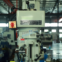 Machine de fraisage universelle verticale/horizontale à tourelle manuelle M5W de haute qualité, robuste et de précision, HengDaFlow 380V/220V