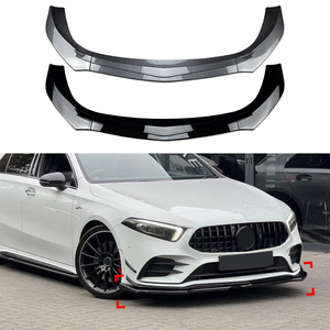 AMP-Z accessoires de haute qualité Kits de carrosserie de style de voiture séparateur de lèvre avant de pare-chocs pour <span class=keywords><strong>Mercedes</strong></span> classe <span class=keywords><strong>a</strong></span> W177 <span class=keywords><strong>2018</strong></span> + - Product Image 2