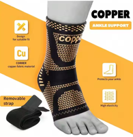 Attelle de cheville Cooper, manchons de compression pour les pieds pour hommes et femmes, sangles de cheville, soutien de la cheville pour le sport quotidien, l'entraînement, la musculation