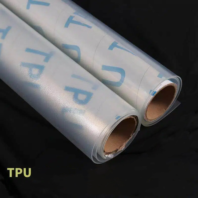 Super Clear TPU Film Roll Eco-friendly Durable Heat Transfer Lettering 3D Print Soft Gum Cutting Customized Length