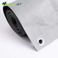 Rouleau de tissu bâche PE enduit uni, imperméable, coupe-vent, résistant au rétrécissement, pour couverture de piscine, unisexe, anti-bactérien, vente en gros