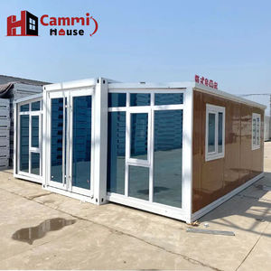 <span class=keywords><strong>Maison</strong></span> préfabriquée extensible Cammi House, <span class=keywords><strong>maison</strong></span> modulaire pliable, espace de vie respirant, assemblage rapide, personnalisable, école, magasin - Product Image 1