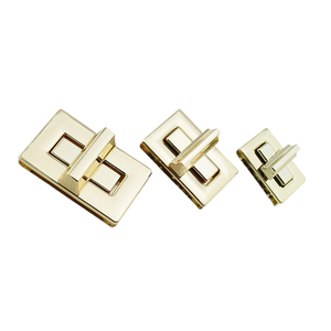 Hand <strong>Handbag</strong> Designer Bag <strong>Hardware</strong> Custom Twist Turn Lock Fashion Turn Screw Type Purse Oval Metal Bag <strong>Handbag</strong> Twist Lock - Product Image 3