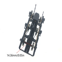 Kits d'accessoires de Train électrique, 2 pièces, kit de construction, échelle 1:87