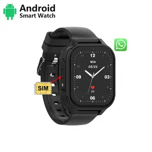 Top quality 4G smart watch 1.85 inch global version smartwatches children IP67 waterproof GPS tracker D1 with Whats App SMS text