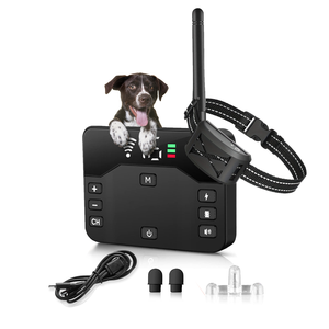 <span class=keywords><strong>Collar</strong></span> Inteligente para Perros con Cerca Electrónica Inalámbrica, Material ABS Ecológico, Dos en Uno para Entrenamiento para Dejar de Ladrar - Product Image 2