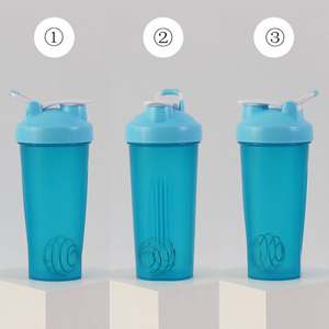 Botella Mezcladora Deportiva de Plástico PP de 400 ml y 600 ml con Logotipo Personalizado al por Mayor, para Gimnasio, Deportes, Proteínas, Regalo Promocional - Product Image 4