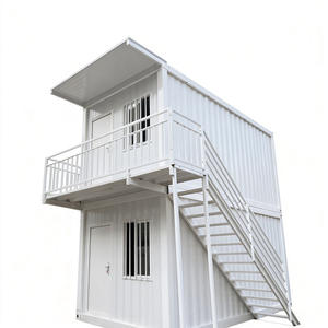 <span class=keywords><strong>Maison</strong></span> conteneur à 2 étages, 2 chambres, <span class=keywords><strong>maison</strong></span> préfabriquée, structure en acier galvanisé, bureau, villa préfabriquée, appartement préfabriqué, hôtel - Product Image 3