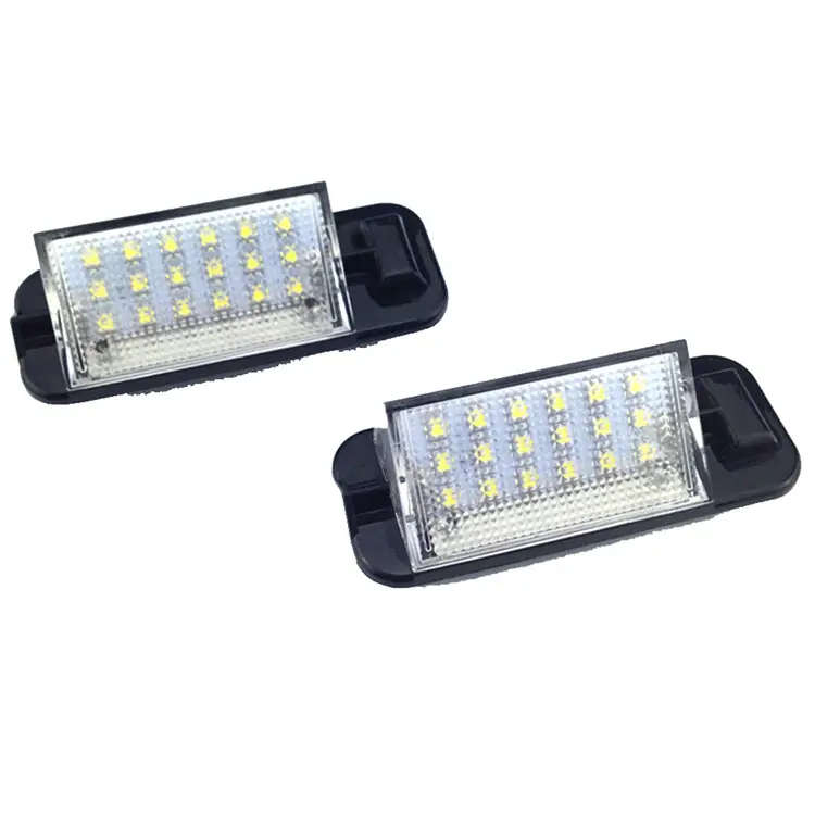 Luzes de led para placa de licença, excelente qualidade, 12v de desempenho, luz para bmw e36