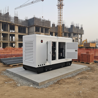 Grupo Electrógeno Diésel Ricardo de 100KW 150KW, Serie 3 Fases 4 Hilos, Refrigerado por Agua, Súper Silencioso, Bajo Ruido, con ATS, 125kva, 50Hz, 1500RPM