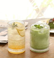 En stock – Tasses à matcha en verre texturé bulles, plusieurs tailles, résistantes à la chaleur, pour matcha glacé, cérémonie du thé et usage quotidien