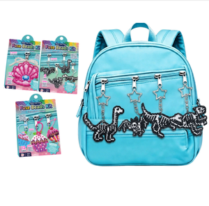 Paquete de Cuentas Fusibles Iridiscentes Personalizables para Manualidades con Brillo, para Actividades Divertidas, Fiestas, Escuela y Aficionados - Product Image 1