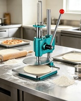 Presse à pâte manuelle, machine automatique de pressage et de formage de bases de pizza pour la transformation alimentaire
