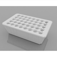 Plateau de clonage en plastique ABS à 80 trous avec système de clonage hydroponique à dôme Machine de clonage aéroponique Cloneur aéroponique