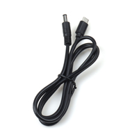 Câble d'extension d'alimentation en PVC de type C vers DC 5,5*2,1 mm femelle 12V 3A à charge rapide pour routeur Wifi
