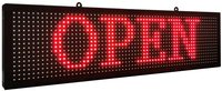 P10 1r/1w/1b/1g Modul Layar LED Luar Ruangan Hijau Digital Dapat Digulirkan Layar Iklan Kecerahan Tinggi Terlihat di Bawah Sinar Matahari