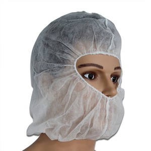 Y tế dùng một lần Balaclava đầu mui xe PolyPropylene không dệt Phi Hành Gia mũ với mặt nạ - Product Image 4