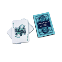 Offre Spéciale de poker de casino de haute qualité allemagne 310GSM noyau noir conception personnalisée 54 cartes cartes de poker en papier