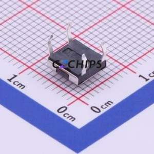 DTSYHL-62R-V-B Tactile Switch Through hole,6.2x6.2mm Switch Single Pole Single Throw Round Button Through Hole 6.2mm - Product Image 2