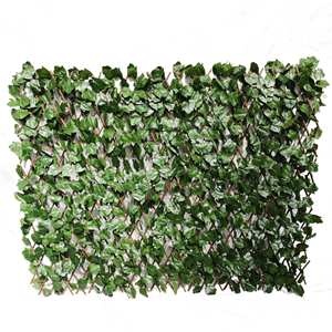 <span class=keywords><strong>Valla</strong></span> de <span class=keywords><strong>mimbre</strong></span> duradera y ligera, hojas verdes realistas, marco de Sauce de límite de jardín ecológico <span class=keywords><strong>Natural</strong></span> tratado térmicamente - Product Image 2