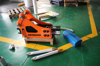 Ciseaux hydrauliques DEHN 100 kg pour excavatrices de 1,2 à 3 tonnes, pour carrières, mines et construction