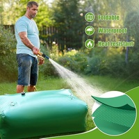 Réservoir d'eau pliable, sac de stockage d'eau portable, grande capacité, conteneur d'eau pliable pour une utilisation en extérieur d'urgence