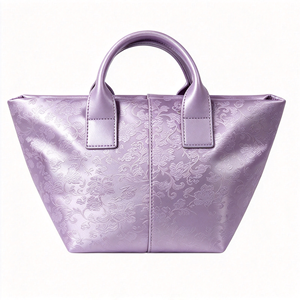 Bolso de Mano Convertible de Lujo para Mujer, Diseño de Piel de Serpiente con Estampado Floral, Forro de Cuero Genuino, Ideal para la Noche - Product Image 2