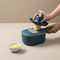 Hachoir manuel multifonctionnel de cuisine, coupe-légumes, trancheuse, râpe à pommes de terre, machine de découpe domestique