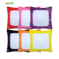 Taie d'oreiller par sublimation 50x50cm Doux 100% Polyester Court Peluche Tie-dye Imprimé Taie d'oreiller en Vente en Gros