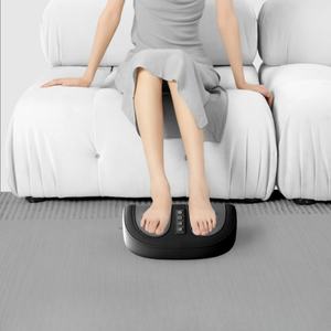 Derin doku akupresürlü ayak ve baldır masaj aleti, bacak rahatlaması için ısıtıcı silindirlerle. - Product Image 6