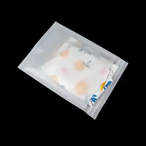 Personalizado 100% Biodegradable tela calcetines glassine embalaje de papel impermeable bolsa de paquete de tela