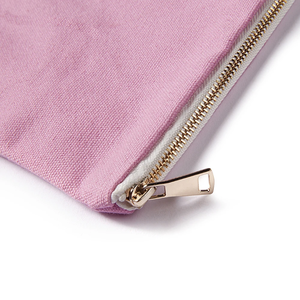 OEM Custom Cosmetic Bag Recycled Durable Travel <b>Makeup</b> Pouch Zipper Waterproof Lipstick Perfume <b>Storage</b> Cotton Canvas Logo - Product Image 6