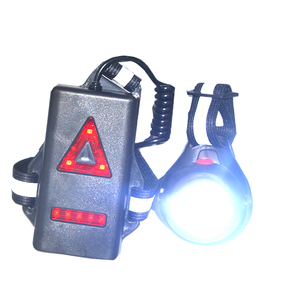 Veilleuse à lumière LED pour courir, lampe de poitrine, avec chargeur USB, pour Camping, randonnée, course en plein air, aventure - Product Image 2