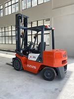 Dijual Forklift Diesel HELI 3,5 Ton Dilengkapi Mesin Isuzu Hydraulic Side Shifter Tiga Tingkat Mast Ban Solid Tinggi Angkat 6
