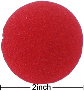 Usine d'éponges en mousse pour nez de clown rouge pour le carnaval - Product Image 4