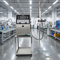 Nueva Impresora de Etiquetas de Inyección de Tinta Digital de Alta Capacidad de Producción, de 1 a 5 Líneas, para Caracteres Pequeños, para Envasado de Alimentos, Bolsas de Plástico y Cartón