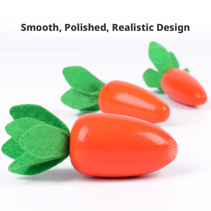 Juguetes Educativos de Madera para Niños, <span class=keywords><strong>Tres</strong></span> <span class=keywords><strong>en</strong></span> Uno: Juego de Arrastrar Raíces, Pesca y Captura de Insectos, Multicolor, con Certificación CE, para el Desarrollo Cognitivo - Product Image 6