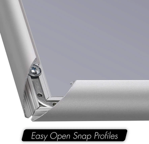 アルミ素材の屋外広告額縁スナップポスターフレームポスターフレーム - Product Image 3