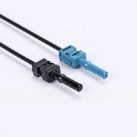 Cordon de brassage optique en plastique POF HFBR4501Z à HFBR4511Z, câble de fibre optique industriel PMMA de 1 mm pour onduleur éolien