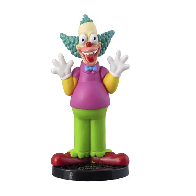 Faszinierende Kunst anpassen lustige und seltsame Clown Statuetten Harz Figur