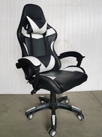 Chaises de jeu de haute qualité en cuir pas cher pc racing bureau LED computer Gaming chaises avec repose-pieds