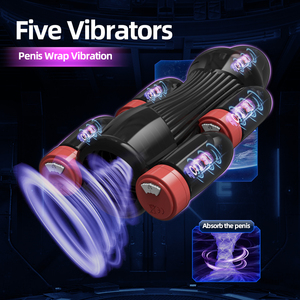 Neuer <span class=keywords><strong>Penis</strong></span>-Sauger, künstlicher Vagina-Masturbator, Masturbation für Männer, Sex-Spielzeug mit 6 Eiern, Masturbation für Männer, Trainer für Muschi