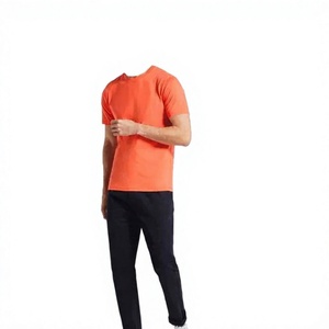 T-shirt Unisexe Personnalisé OEM de Haute Qualité 100% Polyester, Coupe Ajustée, Uni, Formel, Respirant, Écologique, Séchage Rapide, avec Devant Tricoté - Product Image 1