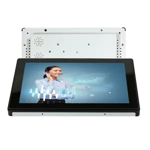 PLC HMI אוטומציה בקר 10 אינץ מוטבע VESA קיר הר אנדרואיד POE tablet RJ45