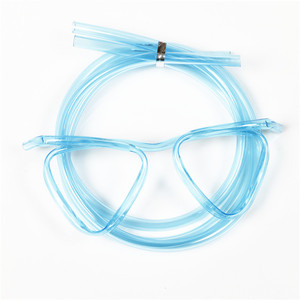 <span class=keywords><strong>Lunettes</strong></span> de fête intéressantes jetables colorées paille fête <span class=keywords><strong>pailles</strong></span> fantaisie pour décorations de fête gobelet avec paille - Product Image 4