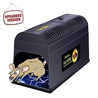 GH-190 piège à souris électrique Zapper intérieur puissant pièges à rats tueur de chocs électriques pour garage, chambre, maison