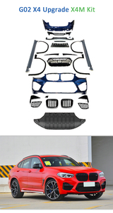 Ricambi Auto all'ingrosso Auto F98 X4M Bodykit Kit corpo completo Set modificato a M Style lifting per BMW <span class=keywords><strong>X4</strong></span> G02 griglia paraurti Auto - Product Image 4